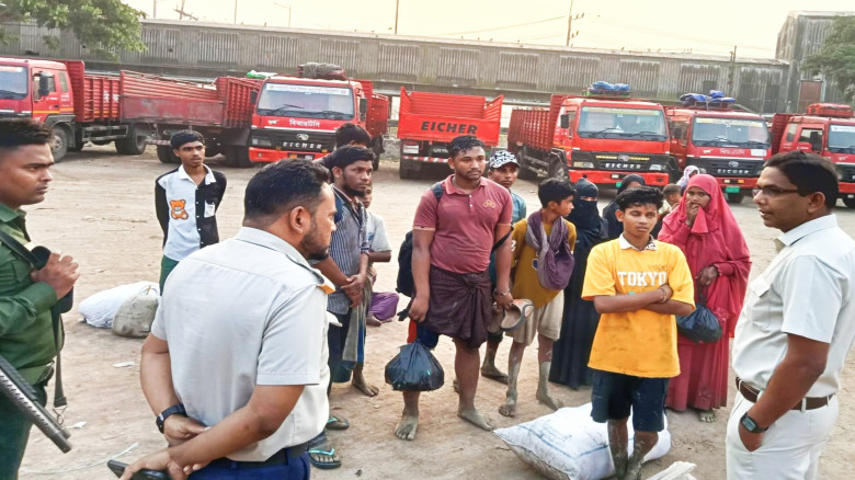 টানেল নেভি এলাকা দিয়ে আবারও রোহিঙ্গা প্রবেশ, আনোয়ারার শাহদাৎ নগরে অবস্থান