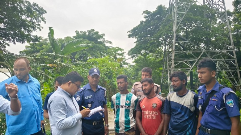 তৈলারদ্বীপে অবৈধ বালু উত্তোলন: ৩ জনের কারাদণ্ড