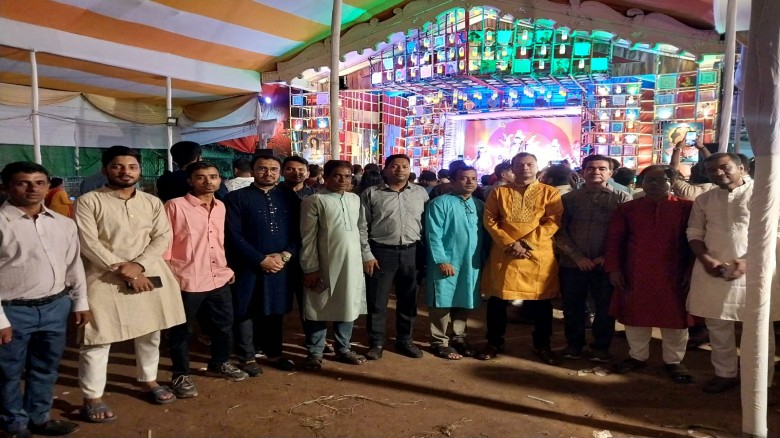 বাংলাদেশ জাতীয় হিন্দু যুব মহাজোট চট্টগ্রাম মহানগরের প্রথম সপ্তমী পরিক্রমা